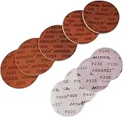 Sanding Assortment Pack – Round Abralon Sanding Discs for Polishing Stone, Tile, Countertops, Epoxy Resin, and Other Surfaces! Variety Pack of Many Grits and Sizes!
