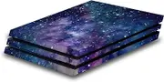 Official Cosmo18 Milky Way Art Mix Vinyl Sticker Gaming Skin Decal Cover Compatible with Sony PlayStation 4 PS4 Pro Console
