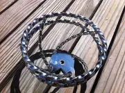 NEW LOWRIDER STEERING WHEEL FULL DOUBLE TWISTED SWIRL 6" DIAMETER CRUISER BIKES!