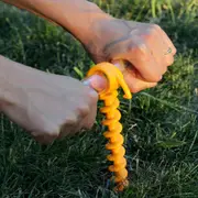 The Ultimate Ground Anchor - Camping tent peg shelter tarp dog stake landscaping
