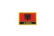 Albania Patch / Albania Flag / Iron On