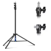 NEEWER 8.5ft Air Cushioned All Metal Light Stand&Locking Knobs，Max Load 5.5lb