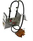 Gas Forge Dual Burner Square with 2 Door for Blacksmithing Farrier Knife Making