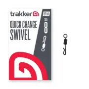 Trakker Quick Change Swivel Size 8 / Carp Fishing Tackle