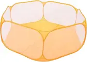 Pet Playpen Foldable Small Animals Playpen Playpen for Small Spaces Pet Playpen Polyester Mesh