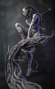 The Hunt For Medusa Statue 3D Print Unpainted/Unassembled