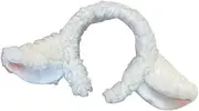 Soft Lamb Animal Headband Plush Ears Face Washing Headband Animal Hair Bands Cartoon Costume