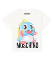 [Moschino Kids] Moschino Kids Baby printed cotton jersey T-shirt M 12-18 white