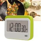 (Green)Large Digits Digital Timer Alarm Clock Mute Small Digital Kitchen HG