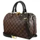 Louis Vuitton LV N41368 Speedy 25 棋盤格附背帶波士頓包(附鎖組)