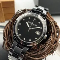 在飛比找momo購物網優惠-【COACH】COACH蔻馳女錶型號CH00103(黑色錶面