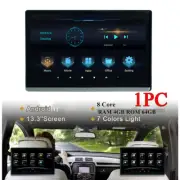 13.3"Android 11 Car Headrest Monitor Multifunction Tablet Touch Screen FM 4+64GB