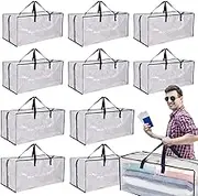Moving Storage Bags | Foldable Storage Tote - Moving Organizer Bags, Packing Storage Tote for Comforters, Clothes, Blankets