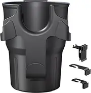 Car Cup Holder, Vehicle Cups Organizer, Multifunctional Console Rack, Portable Center Bottle Attachment, Ideal for Auto Air Vent, Travel Accessories 7.87 Inch