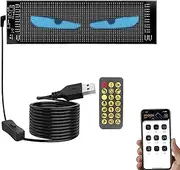 Smart LED Car Lights - Waterproof RGB Lights | Flexible Programmable Car Lamp, Funny Light Sign, Car Lamp with Display