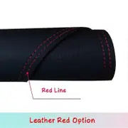 for Toyota Land Cruiser Prado 120 J120 2003~2009 Leather Car Dashmat Dashboard Cover Dash Mat Accessories Left Right Drive Leather-Red-Line Right H...