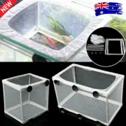 Aquarium Fish Tank Guppy Breeding Breeder Baby Fry Net Trap Box Hatchery M/L