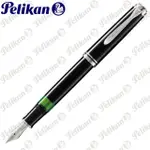 【PELIKAN】百利金 M805 黑色銀夾鋼筆(送原廠4001大瓶裝墨水)