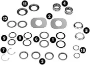 AIR BRAKE - REPAIR SUB KIT