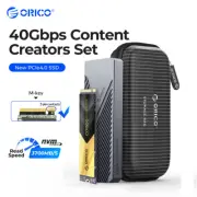ORICO USB4 40Gbps NVME Enclosure & Cooling Fan MAX 8TB Aluminum fr Mac mini