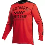 Fasthouse Carbon Jersey, Red/Black