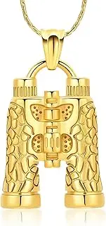 DOTUIARG Cremation Jewelry for Ashes for Women Men Memorial Pendant Urn Necklace Ashes Holder Keepsake Engraved