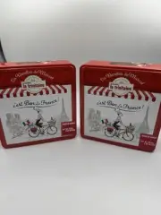 Two La Trinitaine French Butter Biscuit Assorted Cookies, 25.6 Ounce 1.6 lbs