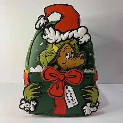 Loungefly Dr. Seuss How 'Grinch Stole Christmas! Santa Cosplay Mini Backpack