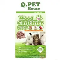 在飛比找Yahoo!奇摩拍賣優惠-Q PET Wood Cat Litter 環保松木砂 8L