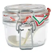 Unbekannt Fido Preserving Jar 125ml Round Glass Dessert Glass Appetiser Glass...