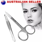 Eyebrow Trimmer Scissors Tweezer Lady Woman Men Hair Removal Grooming Shaping