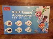 10 In 1 Sport Game Accessories for Nintendo Switch/Switch OLED Joy-Con