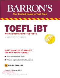 在飛比找三民網路書店優惠-TOEFL iBT : with 8 Online Prac
