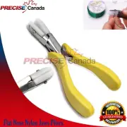 Flat Nose Nylon Jaws Pliers Jewellery Bead Wire Work Hobby Crafts Tool PL-041