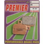 Ducati Monster Dark ABS 696 2011 - 2012 Premier Sintered Rear Brake Pads