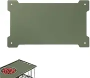 Table Boards - Camping Table Top Rectangular Solid Desktop with Smooth Corners | Rustproof Grid Table Stuffing Board for Garden Yard Yyss