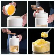 Portable Shaved Ice Machines Manual Ice Crusher Household Snow Cone Machine (Hand Shaved Ice Machine)