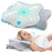 DONAMA Cervical Pillow for Neck and Shoulder,Contour Memory Foam Pillow,Ergon...