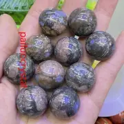 10pcs Natural Rhyolite Ball Quartz Crystal Sphere Pendant healing Gem 20mm+