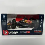 New Bburago 2022 F1 Oracle Red Bull Racing RB18 Max Verstappen #1 1:43 Scale