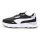 Puma Runtamed Platform 黑紫 皮革 網布 休閒鞋 女款 J2150【新竹皇家39232403】