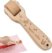 Seam Roller Roofing - Wood Quilting Seam Roller Tool for Fabric - Seam Roll & Press Roller, Sewing Notions Pressing Wheel for Embossing Roller Mark Sewing Accessories Znet-au