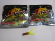 Leland Lures Crappie Magnets 2 packs 30 pc total pumpkin pie