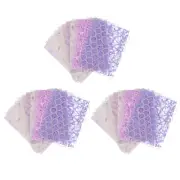 45 Sheets Textured Scrapbook Paper, Special Paper Mesh Fabric, Purple
