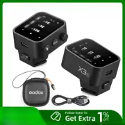 2.4G Wireless Flash Trigger TouchScreen Transmitter Quick Charge for Canon Nikon