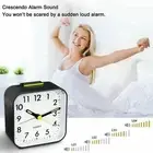 Small Bedside Clocks with Non Ticking Quartz Movement Snooze and Large Display