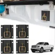 4Pcs F150 Truck Bed Tie Down Anchor Boxlink Cleats Tie Down Bracket Plates fo...
