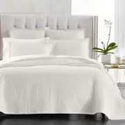 Hudson Park Collection Signature Pebbled Matelasse King Sham, Single
