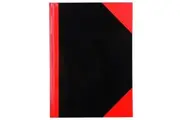 Cumberland Notebook A5 (Red & Black)