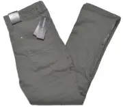 Marc Ecko Jeans Mens Pants Moto Olive Green Stretch Pants 32 x 30